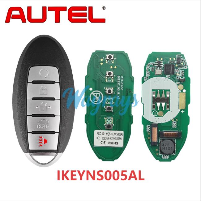 IKEYNS005AL Autel IKEY keyless remote for MaxilM KM100
