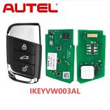 IKEYVW003AL Autel IKEY keyless remote for MaxilM KM100