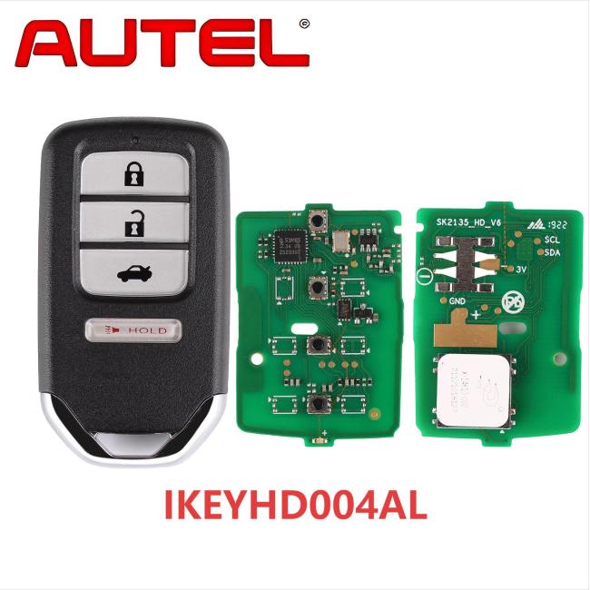 IKEYHD004AL Autel IKEY keyless remote for MaxilM KM100