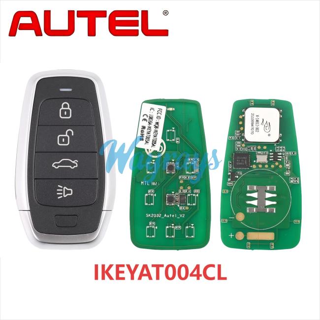 IKEYAT004CL Autel IKEY keyless remote for MaxilM KM100