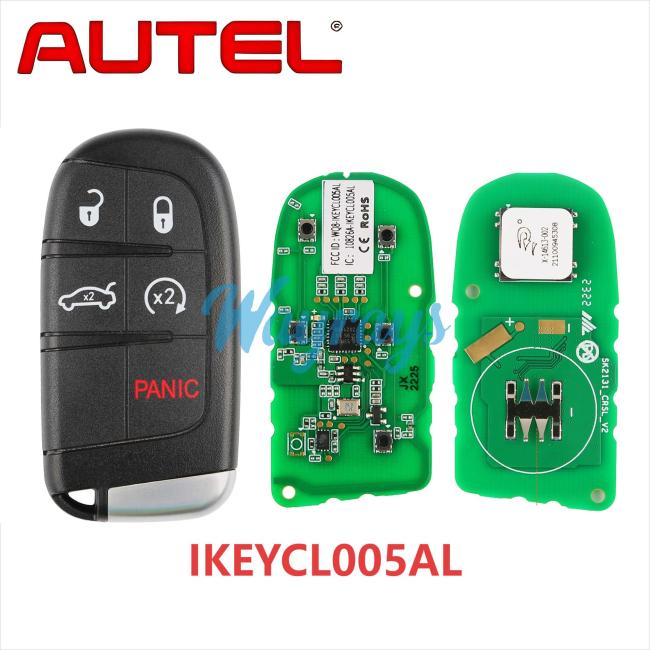 IKEYCL005AL Autel IKEY keyless remote for MaxilM KM100
