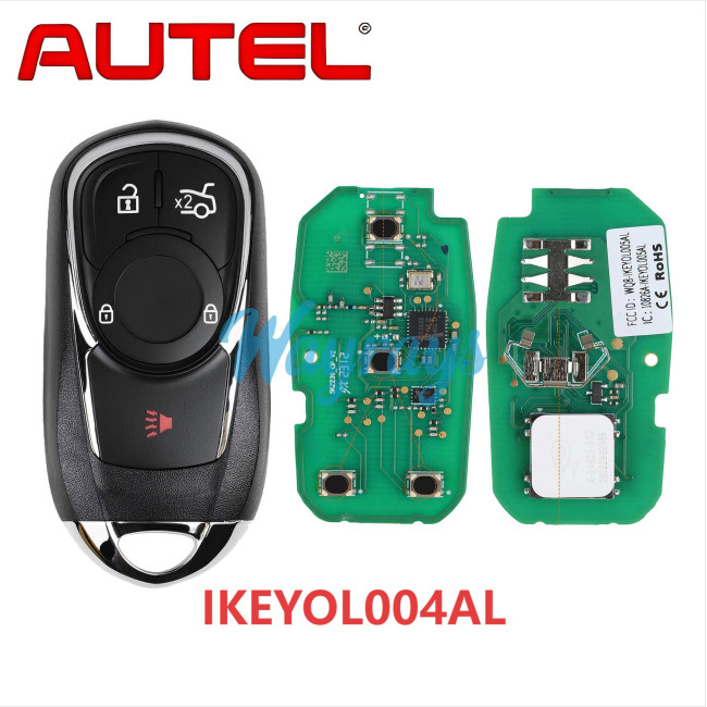 IKEYOL004AL Autel IKEY keyless remote for MaxilM KM100