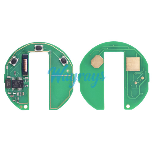 For BMW KR55WK49333 ID46 chip PCF7945A/PCF7953A with FSK 315mhz 3 button remote key