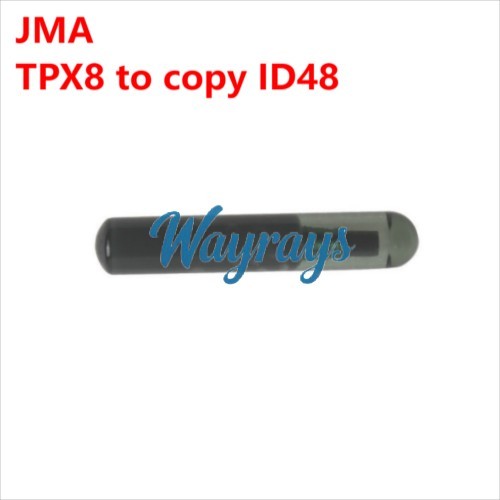 Original TPX8 encrypted ceramic transponder chip to Copy ID48 Chip