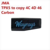 Original JMA TPX5 ceramic transponder chip to copy 4C 4D 46 chip,TPX5=TPX1+TPX2+TPX4
