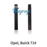 Keydiy （71#）HU100 blade,for Opel, Buick,Chevrolet,GMC