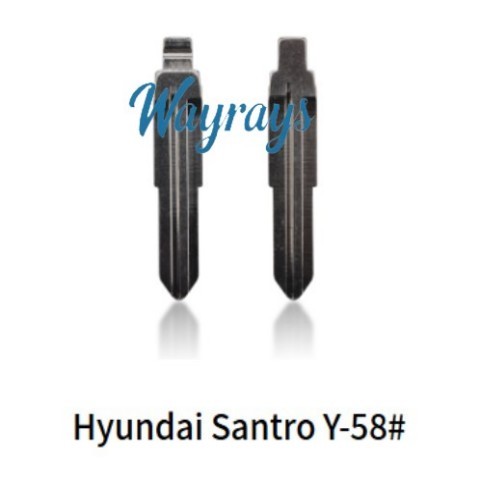 Keydiy (Y-58#)blade,for Hyundai Santro