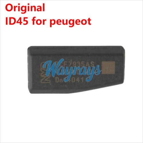 Original ID45 ceramic transponder chip for Peugeot Crypto