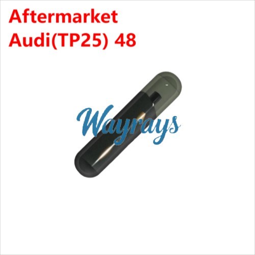 Aftermarket ID48 glass transponder chip for Audi encrypted (TP25)