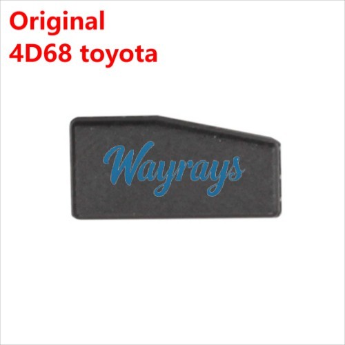 Original 4D series 4D68 ceramic transponder chip for Toyota