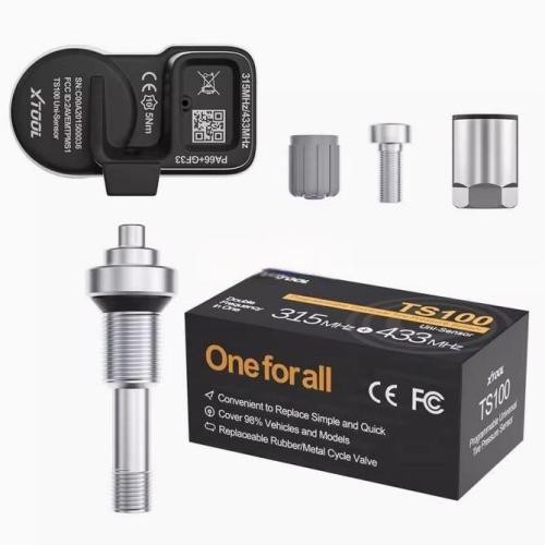 Xtool TS100 TPMS tire pressure sensor programming, reading and activation dedicated