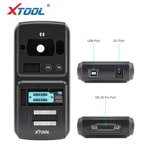 Xtool kc501 obd2 key&chip programmer read write mcu eeprom chips work with x100 pad2 x100 pad3 a80 for mercedes infrared keys