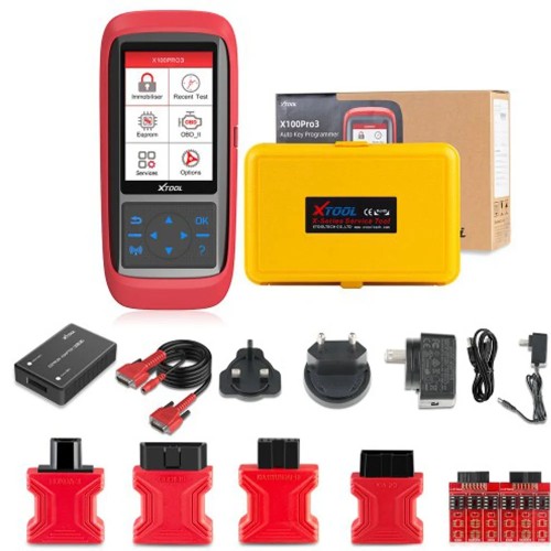Xtool x100 pro3 professional auto key programmer add epb, abs, tps reset functions free update lifetime