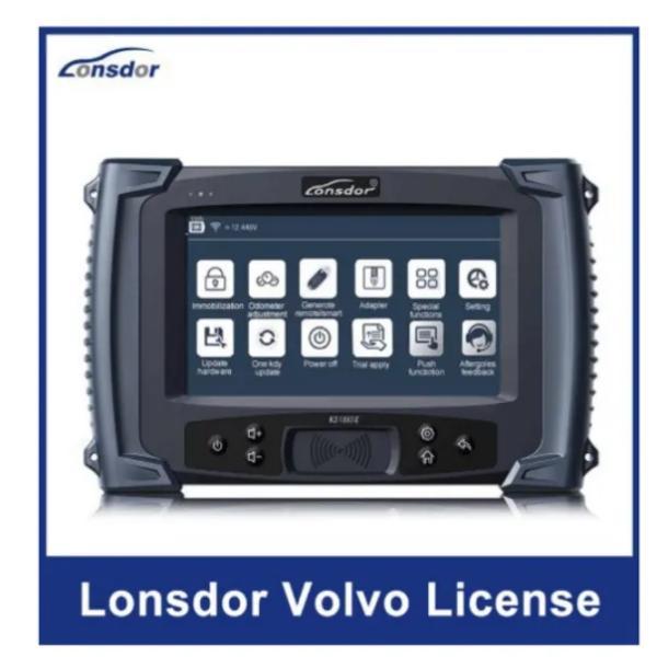 Lonsdor Volvo License for Latest XC40 XC60 XC90 S60 S90 V60 V90 Smart Key for K518ISE and K518S