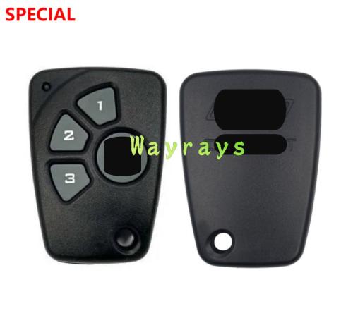 For Chevrolet key shell with OEM logo place
