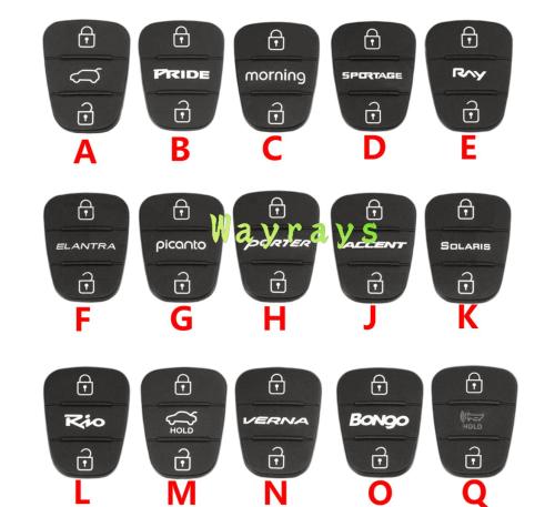 [Only Key rubber pad] For Hyundai Kia