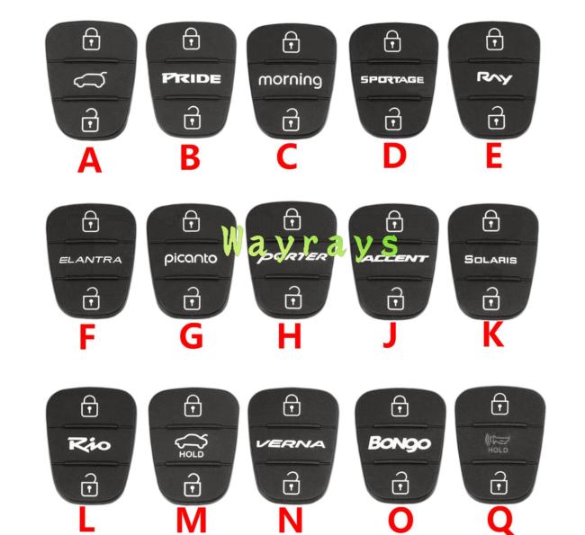 [Only Key rubber pad] For Hyundai Kia