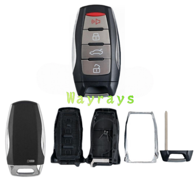 For GreatWall Havel H2S H4 H6 H7 key shell without logo place