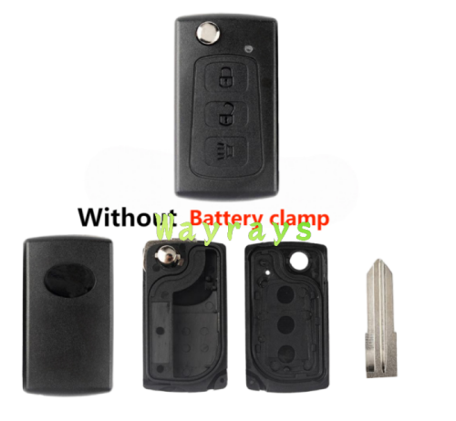[Without battery clamp]For GreatWall Havel H3 H5 key shell with logo place