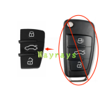 [Only the key rubber pad part] For Audi