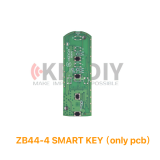 Keydiy ZB44-4(Only PCB) smart remote，For 46.47.48.49.4A、MQB48、5C chip types, match it to the car after generating it