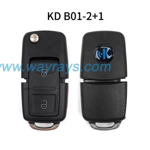 Keydiy B01-2+1 wire remote,used for normal key generation