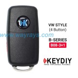 Keydiy B08-4 wire remote,used for normal key generation