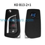 Keydiy B13-2+1 wire remote,used for normal key generation
