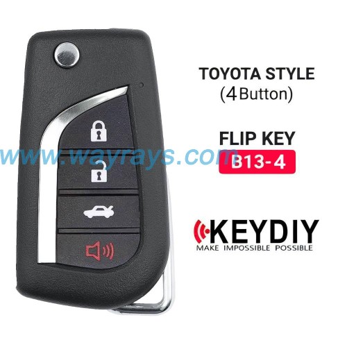 Keydiy B13-4 wire remote,used for normal key generation