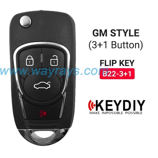 Keydiy B22-4 wire remote,used for normal key generation