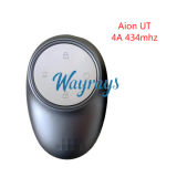 Original for Aion UT 4A chip 434mhz keyless 4 button remote key