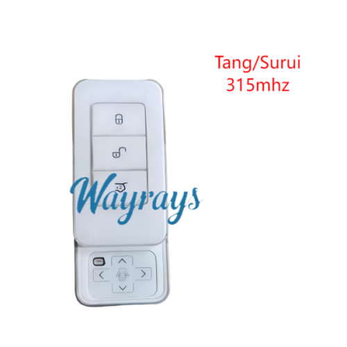 Original for BYD Tang/Surui ID46 chip 315mhz keyless 7 button remote key,Sliding type