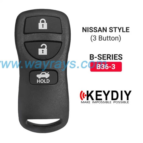 Keydiy B36-3 wire remote,used for normal key generation