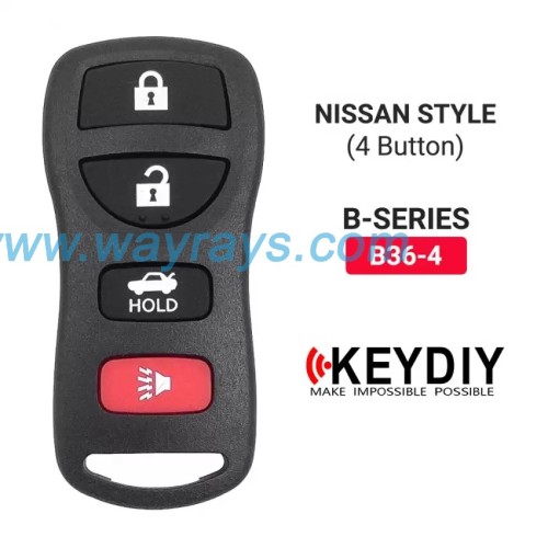 Keydiy B36-4 wire remote,used for normal key generation