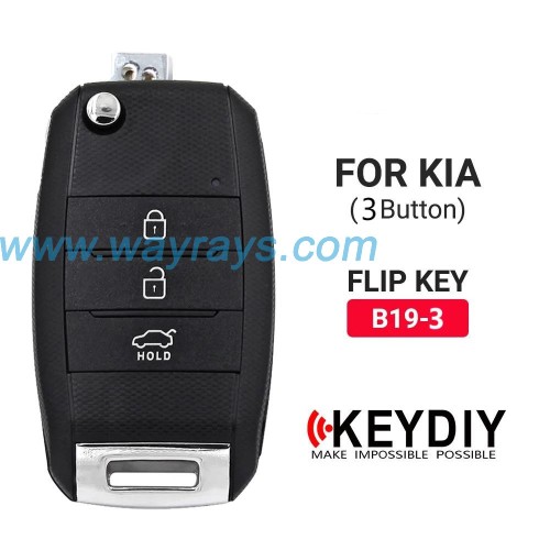 Keydiy B19-3 wire remote,used for normal key generation