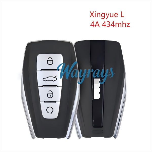 Original for Geely Xingyue/Tugella L 8A chip with FSK 434mhz keyless 4 button remote key