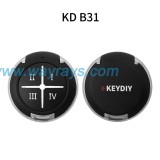 Keydiy B31-4 symbol version wire remote,used for normal key generation