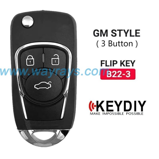 Keydiy B22-3 wire remote,used for normal key generation