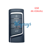 Original for Trumpchi GS8 4A chip 434mhz keyless 4+1 button remote key