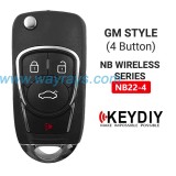Keydiy NB22-4 wireless multigunction remote