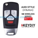 Keydiy NB27-4 wireless multigunction remote