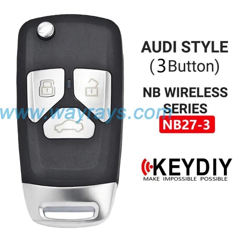 Keydiy NB27-3 wireless multigunction remote