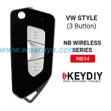 Keydiy NB34-3 wireless multigunction remote