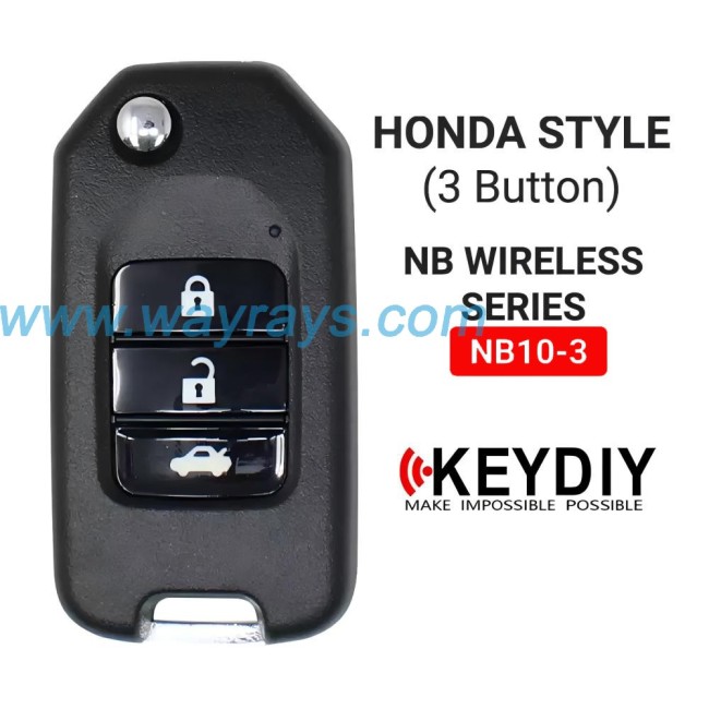 Keydiy NB10-3 wireless multigunction remote