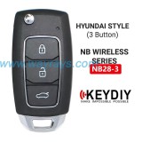 Keydiy NB28-3 wireless multigunction remote