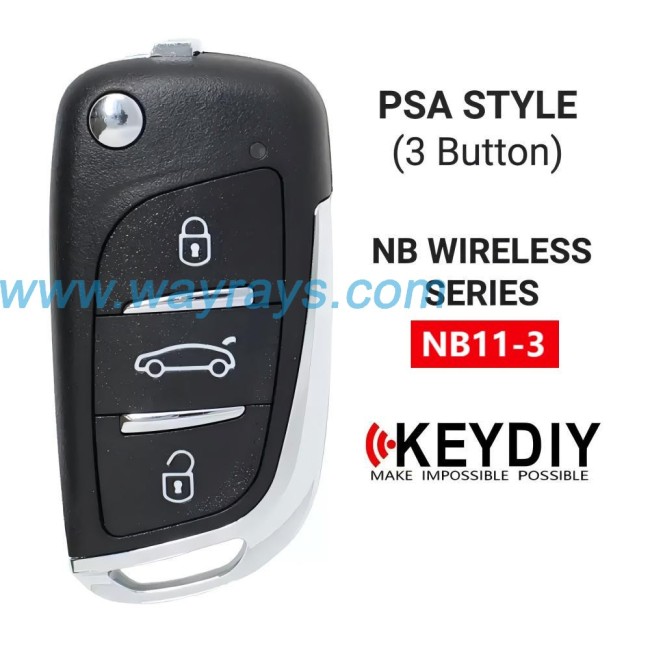 Keydiy NB11-3 wireless multigunction remote