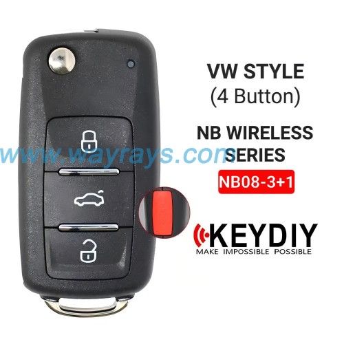 Keydiy NB08-4 wireless multigunction remote