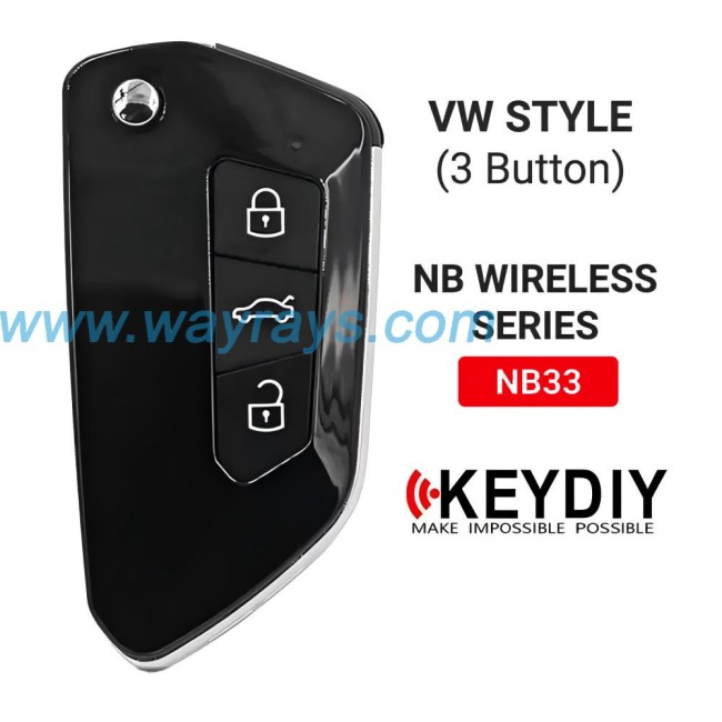 Keydiy NB33-3 wireless multigunction remote