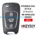 Keydiy NB04-3 wireless multigunction remote