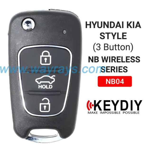 Keydiy NB04-3 wireless multigunction remote